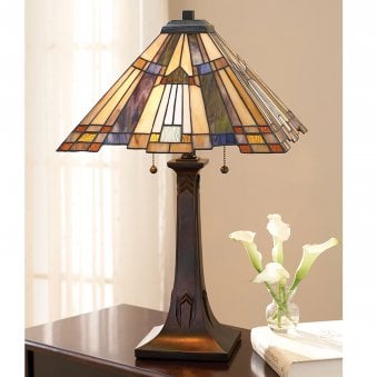 Tiffany Inglenook Table Lamp