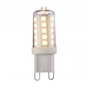 G9 Dimmable Warm White LED 3.2W 3000K 320lm