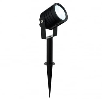 Luminatra IP65 4W 4000K Spike Light in Anodised Black