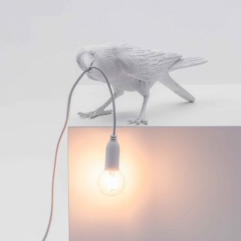 Bird Lamp Playing Edition in White