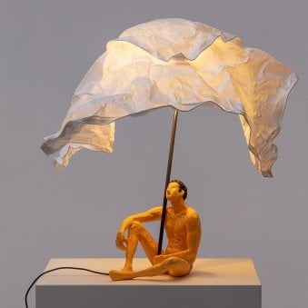 Love is a Verb Robi Table Lamp 