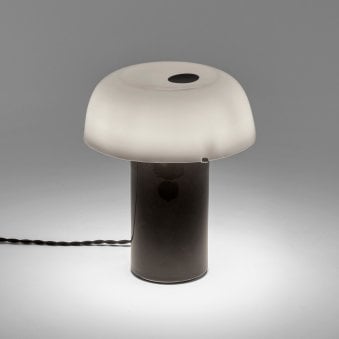 Celine N°2 Terres De Rêves Table Lamp In Black & White