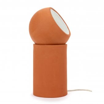 Terra Table Lamp Large In Terracotta