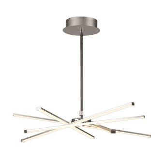 Star 69 Medium LED Dimmable Pendant Light In Chrome