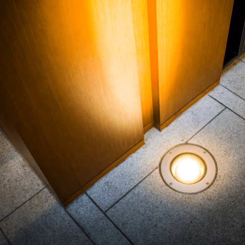 Outdoor ground lights