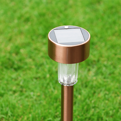 Outdoor solar powered lights