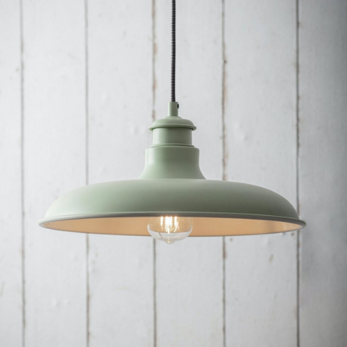Green pendant light